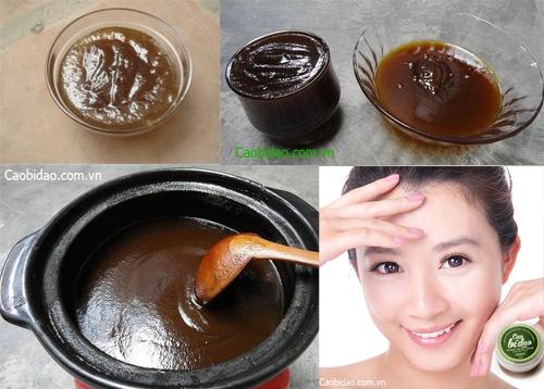 Cao bí đao làm da trắng mịn cao bi dao lam da trang min