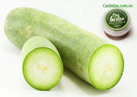 cách trị hết mụn với cao bí đao cach tri het mun voi cao bi dao