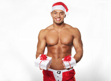 Người đẹp bikini đón noel hinh anh nguoi dep bikini dem noel