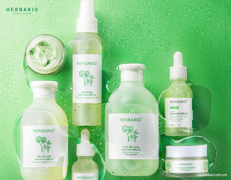 Herbario - Top 10 thương hiệu mỹ phẩm thiên nhiên tốt nhất Herbario - Top 10 thương hiệu mỹ phẩm thiên nhiên tốt nhất