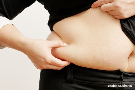 Mỡ bụng làm mất thẩm mỹ Béo phì có nhiều tác hại