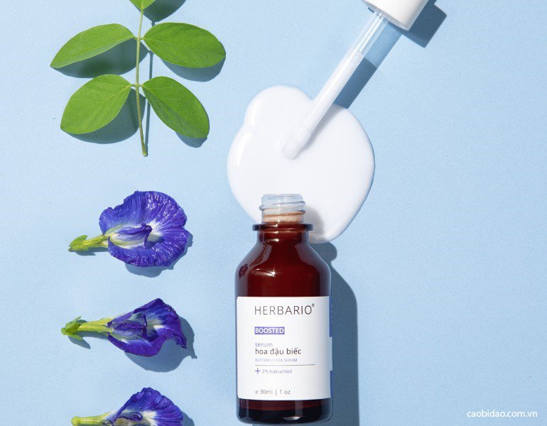 Serum hoa đậu biếc boosted làm mờ nếp nhăn với kết cấu dạng sữa lỏng, thẩm thấu nhanh trên da Serum hoa đậu biếc boosted làm mờ nếp nhăn với kết cấu dạng sữa lỏng, thẩm thấu nhanh trên da