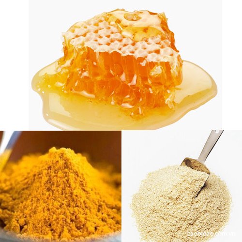 Cách trị mụn cám gạo mật ong nghệ cach tri mun voi mat ong nghe cam gao