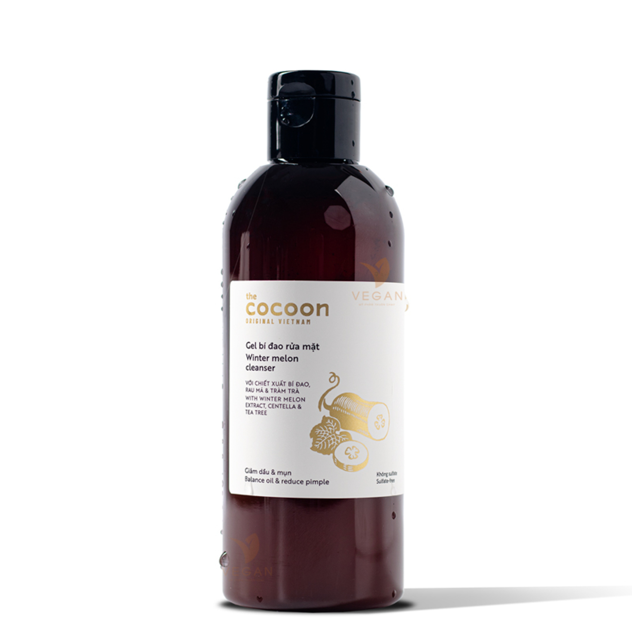 Gel rửa mặt bí đao 310ml – Làm sạch sâu, kiểm soát dầu nhờn, thuần chay lành tính