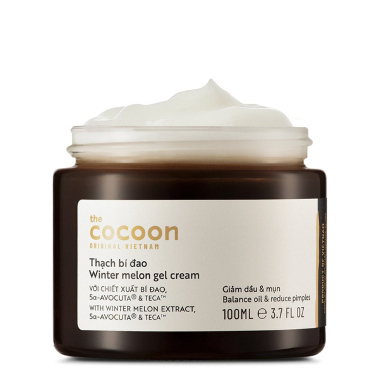 Thạch bí đao 100ml kem dưỡng thuần chay cấp ẩm hỗ trợ ngừa mụn