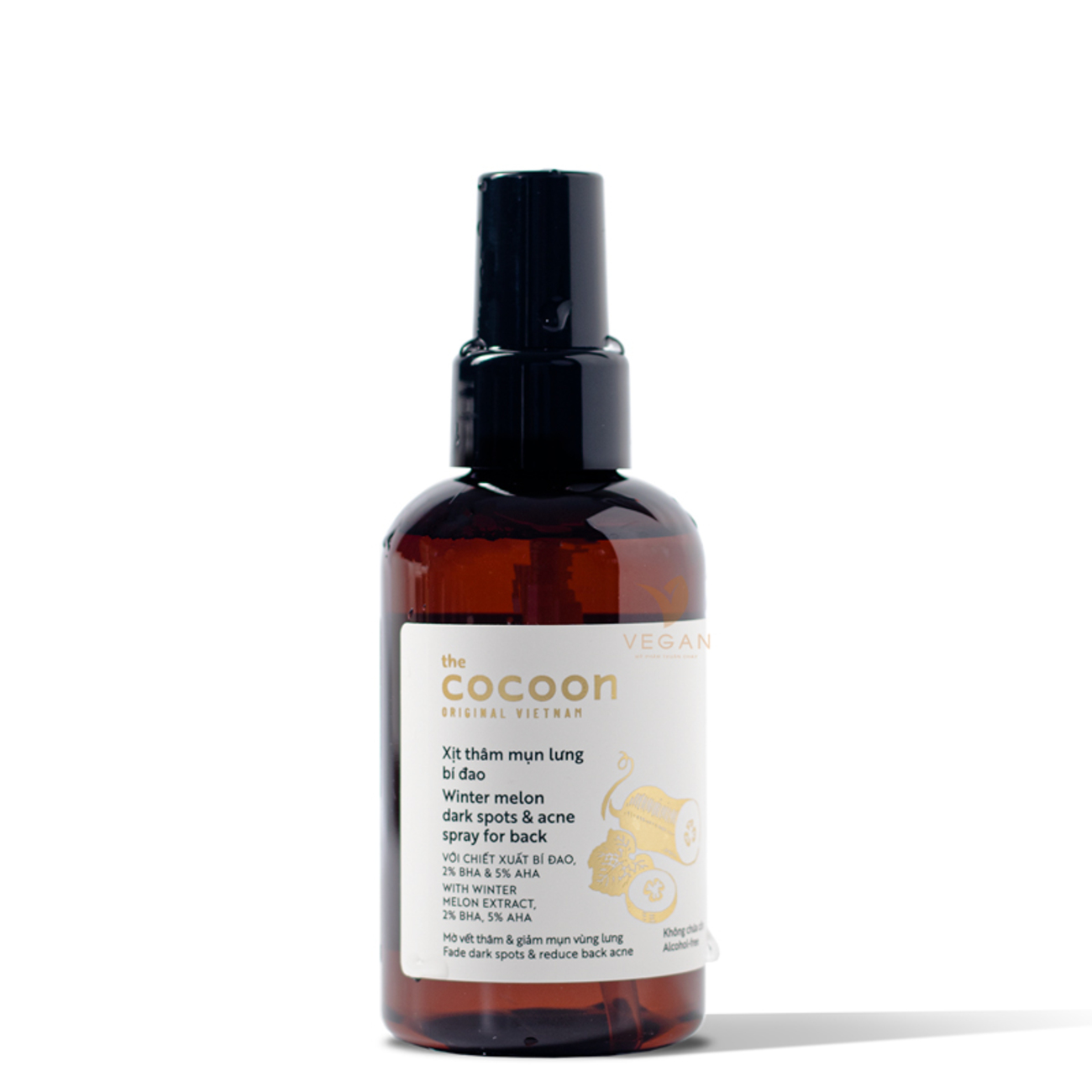 Xịt mụn lưng bí đao 140ml – Giảm mụn, mờ thâm, da lưng sáng mịn
